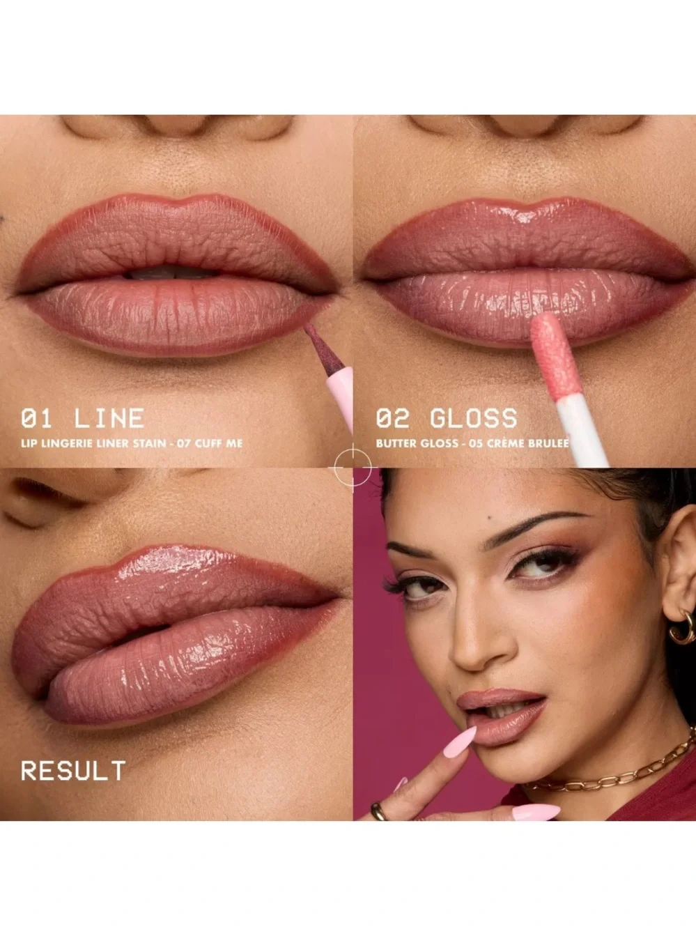 NYX Lip Lingerie Lip Liner CUFF ME NEW IN BOX